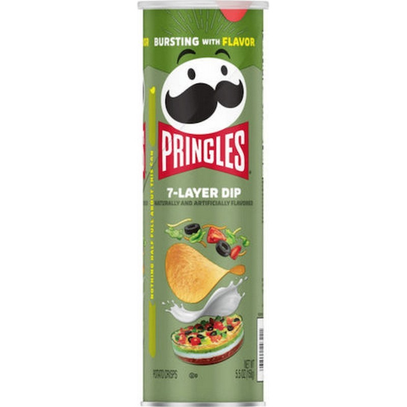 Pringles 7- layer dip Chips USA 156g